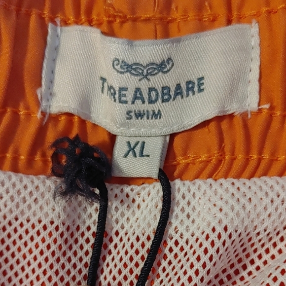 NWT Men's Red & Orange Two toned Swim Trunks XL - Picture 8 of 10